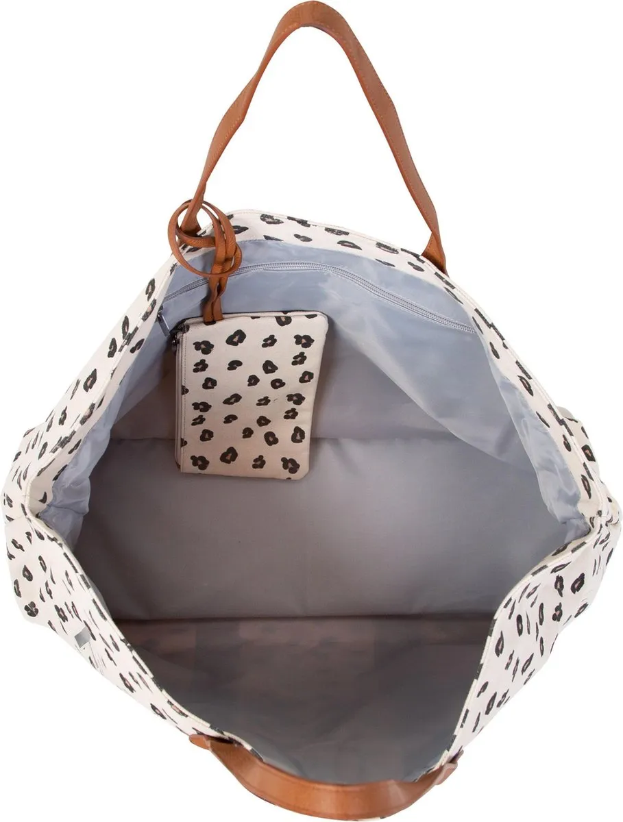 Childhome Family Bag Luiertas - Leopard - 55x18x40