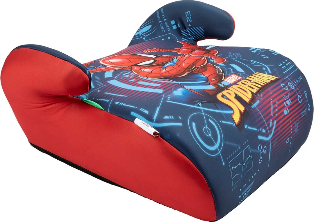 Marvel Spiderman i-Size Zitverhoger 125-150cm - Blauw/Rood
