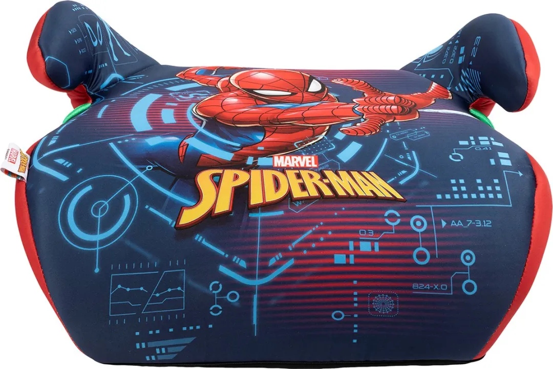 Marvel Spiderman i-Size Zitverhoger 125-150cm - Blauw/Rood