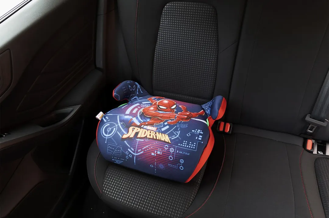 Marvel Spiderman i-Size Zitverhoger 125-150cm - Blauw/Rood