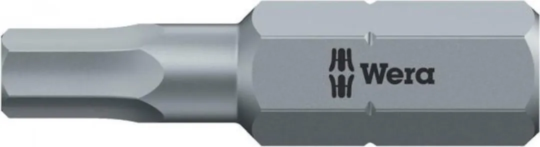 Wera 840/1 Z Zeskant Bits Hex-Plus 2.0mm x 25mm - 10 Stuks