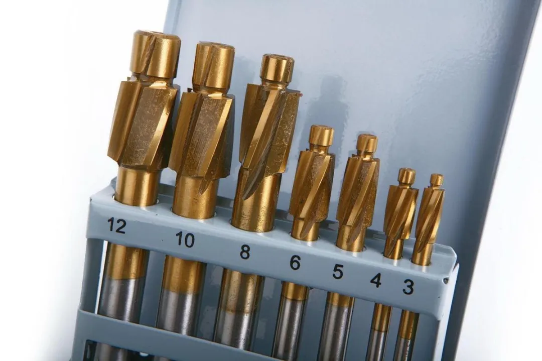 HBM 7-delige HSS Tin Gecoate Inbus Verzinkfrezenset