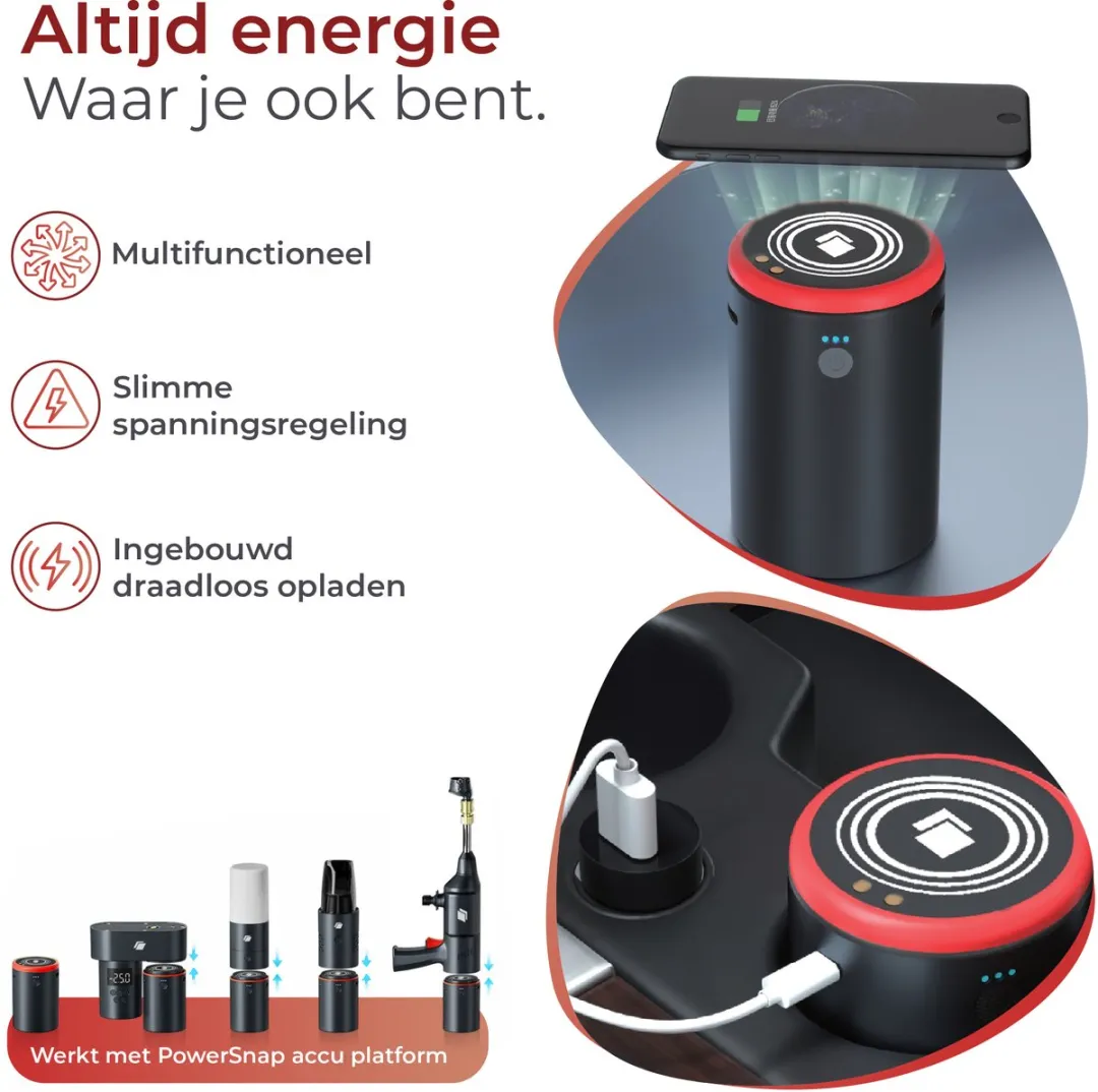 Caliber CPS-TI Elektrische Bandenpomp 150psi - 15.000 mAh