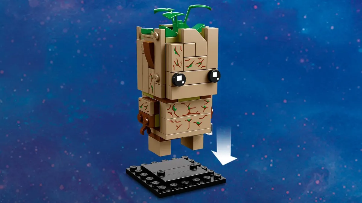 LEGO Brickheadz Groot & Rocket 41626 - 189 Stukken