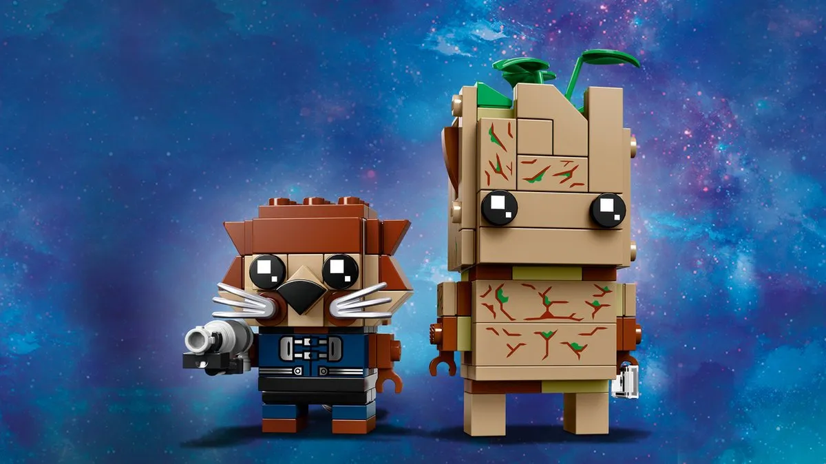LEGO Brickheadz Groot & Rocket 41626 - 189 Stukken