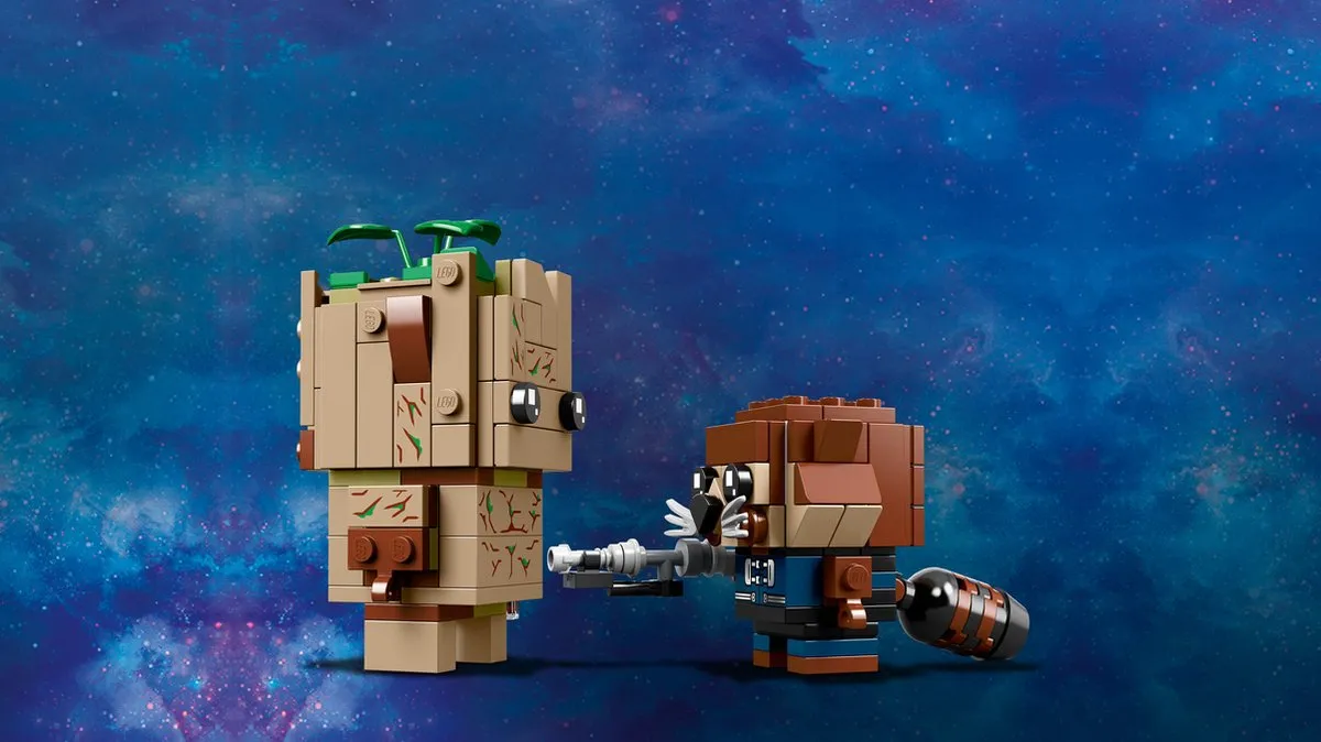 LEGO Brickheadz Groot & Rocket 41626 - 189 Stukken