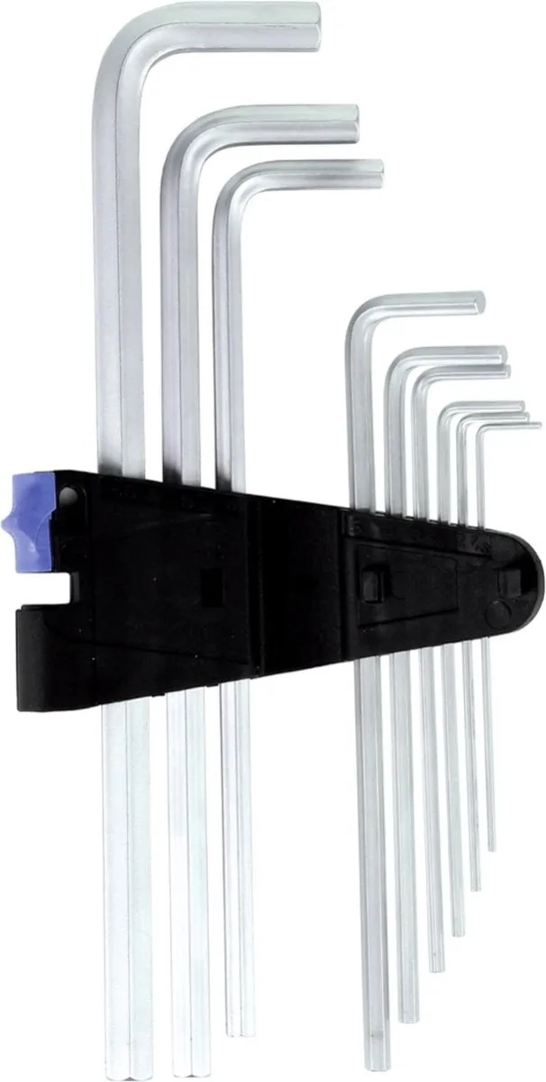 Wera 950L/9 Inbussleutelset - 9 Stuks - Zilver