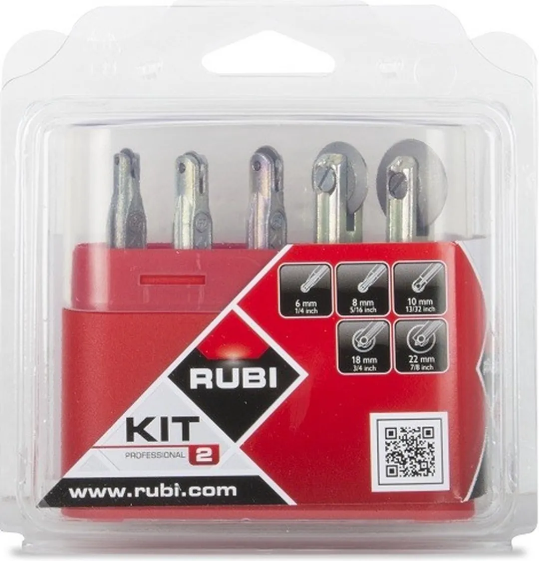 Rubi 01996 Snijwielset - Keramiek - Grijs
