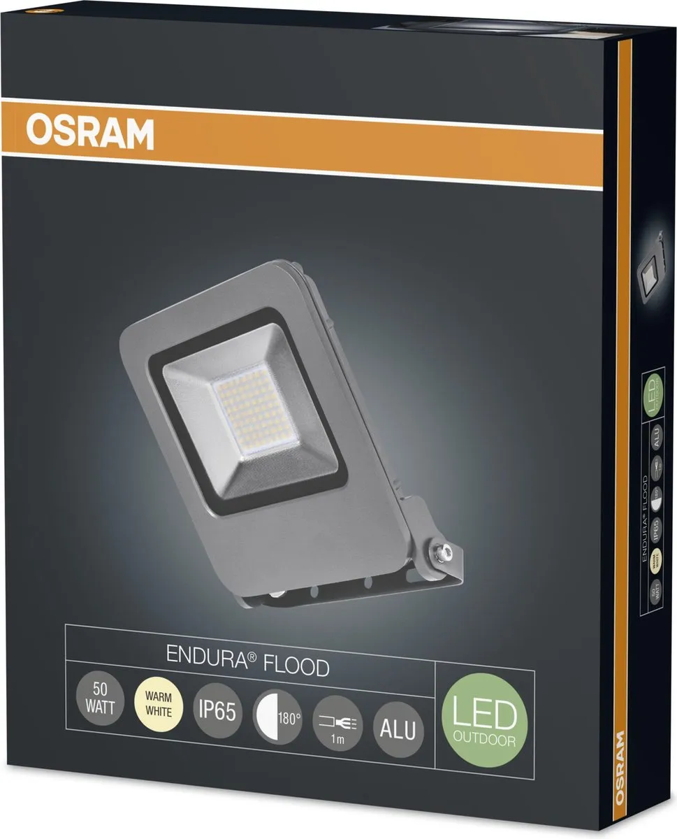 Osram Endura LED Straler 50W 3000K - Grijs