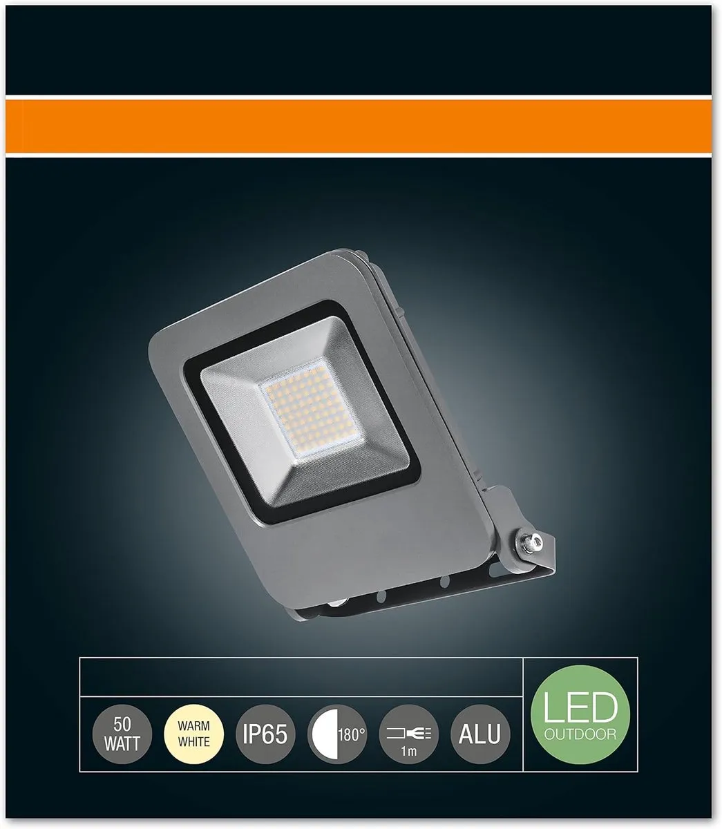 Osram Endura LED Straler 50W 3000K - Grijs