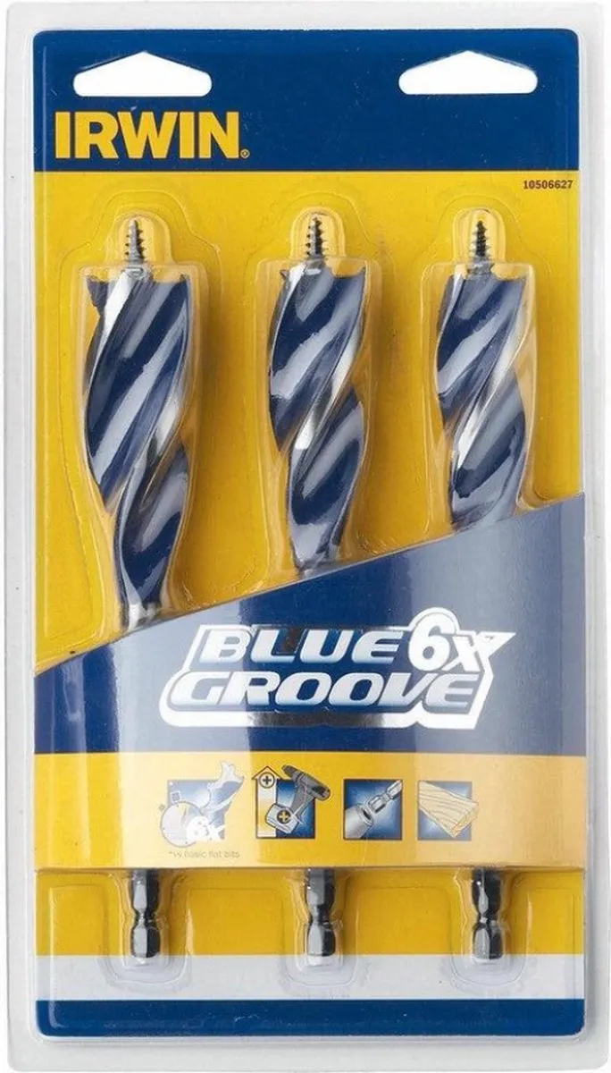 Irwin Blue Groove 3-delige set 20/22/25mm