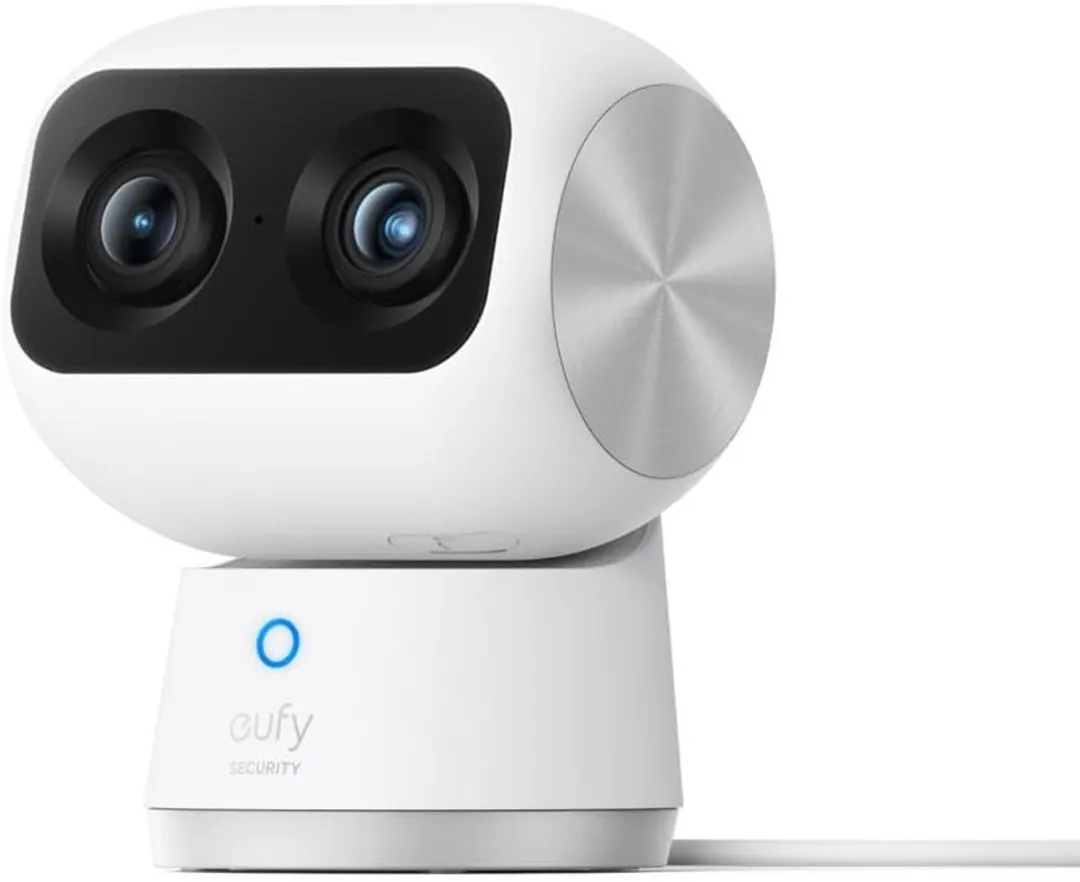 Eufy Security S350 SOLOCAM Binnencamera 4K - Dual-Cam 8x Zoom 360° - AI-Tracking