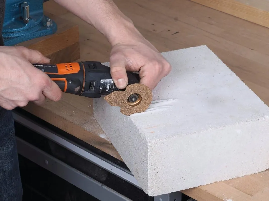 Wolfcraft PRO Schuurslijper 3954000 - Oscillerend multitool - Hout - afbeelding 6 van 6
