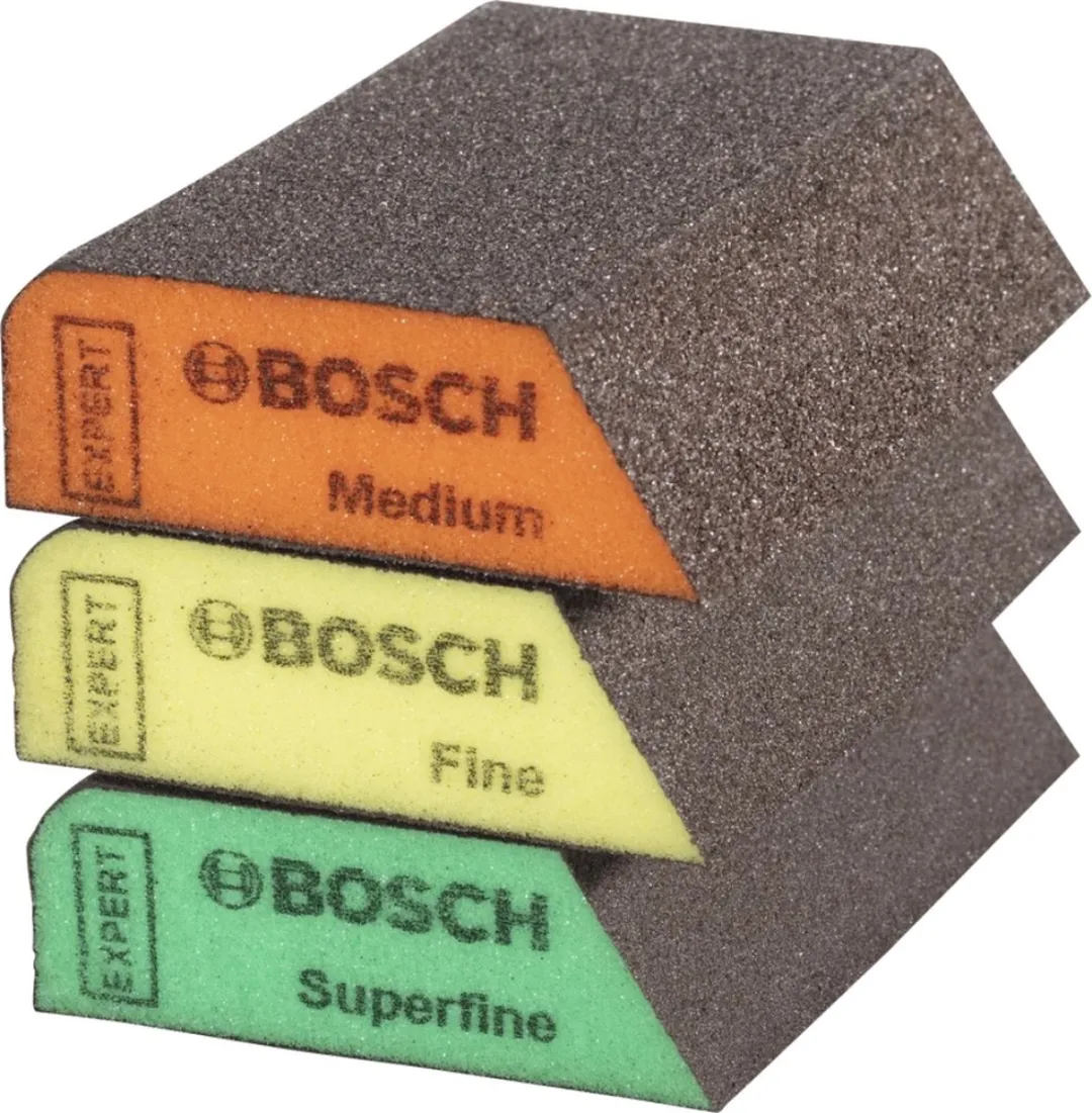 Bosch Professional EXPERT 3-delige Schuursponzenset 2608901174 - afbeelding 6 van 6