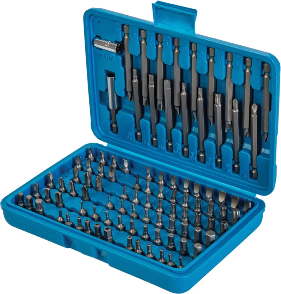 Silverline 633662 Bit Set 98-delig