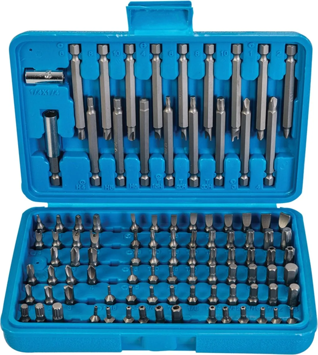 Silverline 633662 Bit Set 98-delig