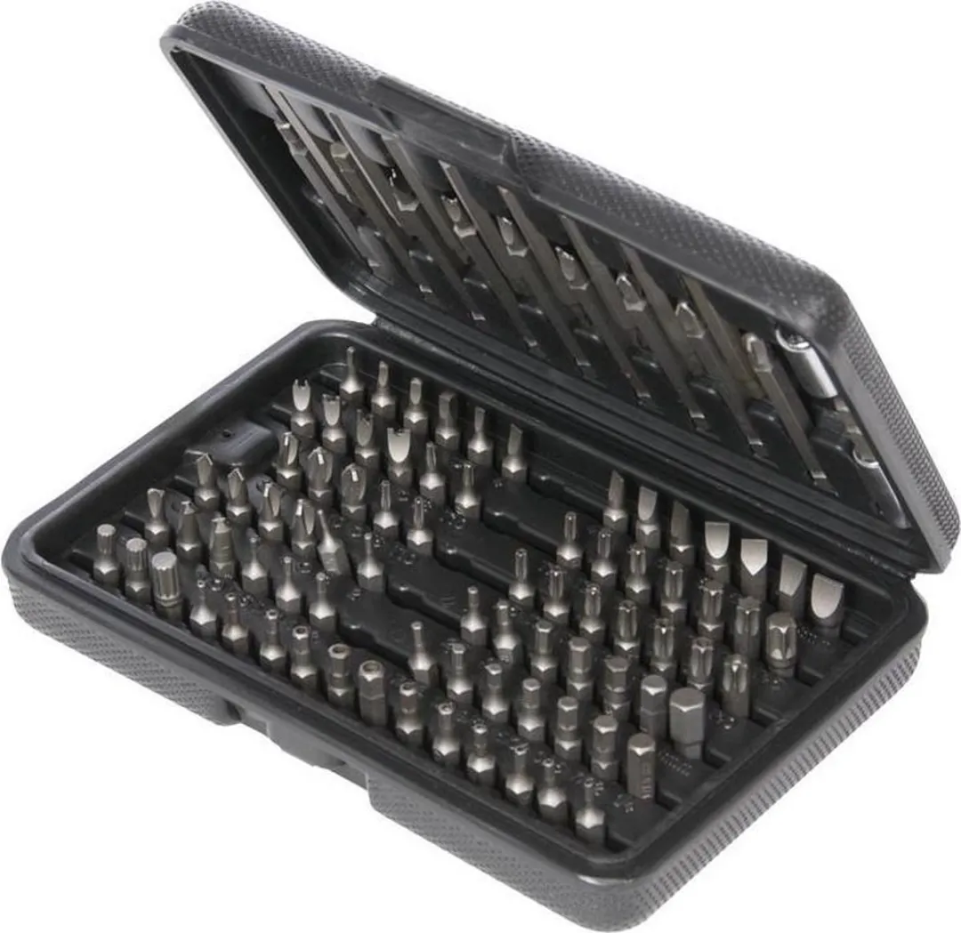 Silverline 633662 Bit Set 98-delig