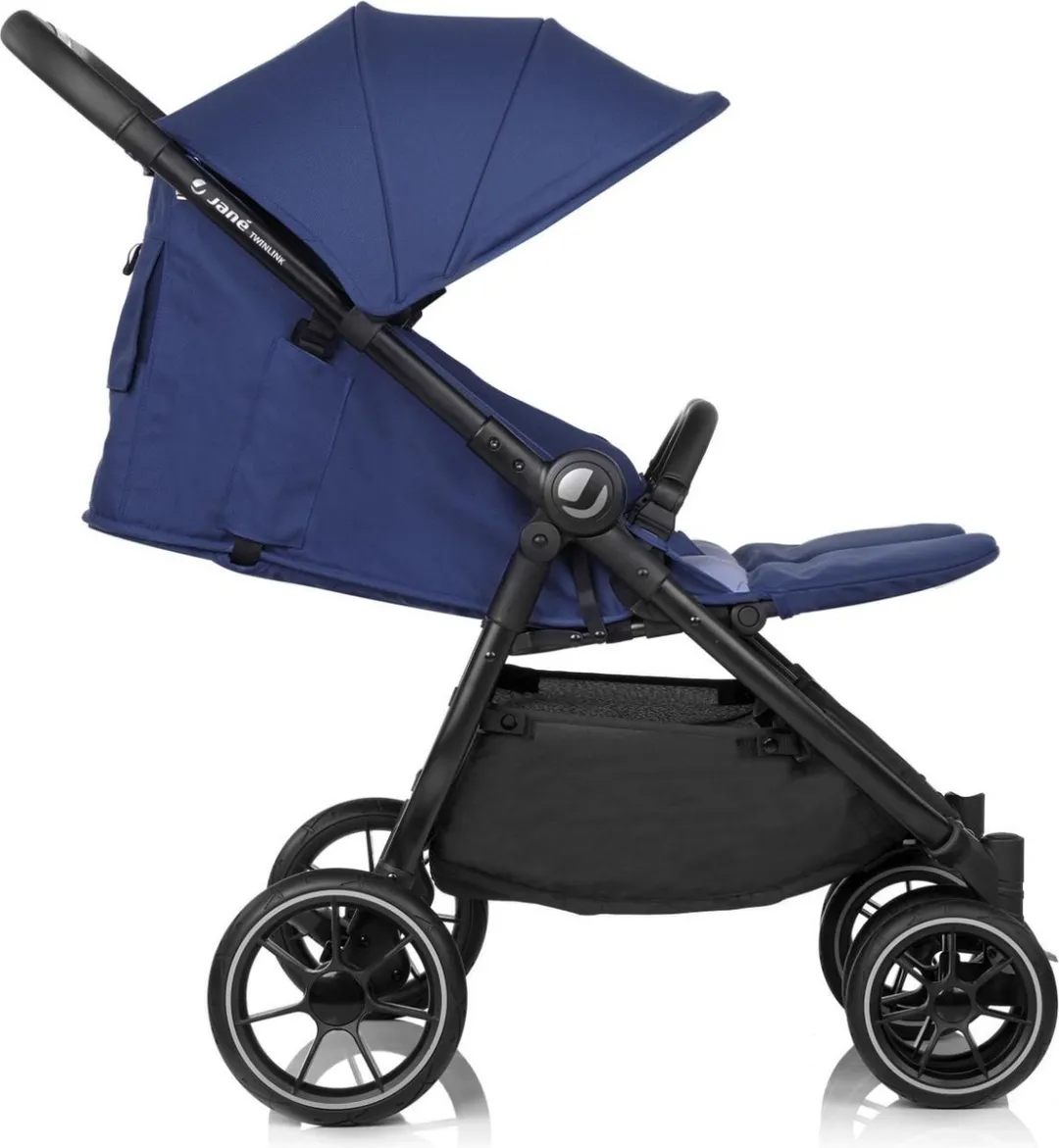 Jane Twinlink Cold Black 2025 Kinderwagen - Duo