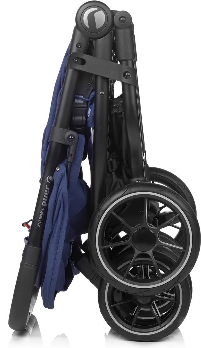 Jane Twinlink Cold Black 2025 Kinderwagen - Duo