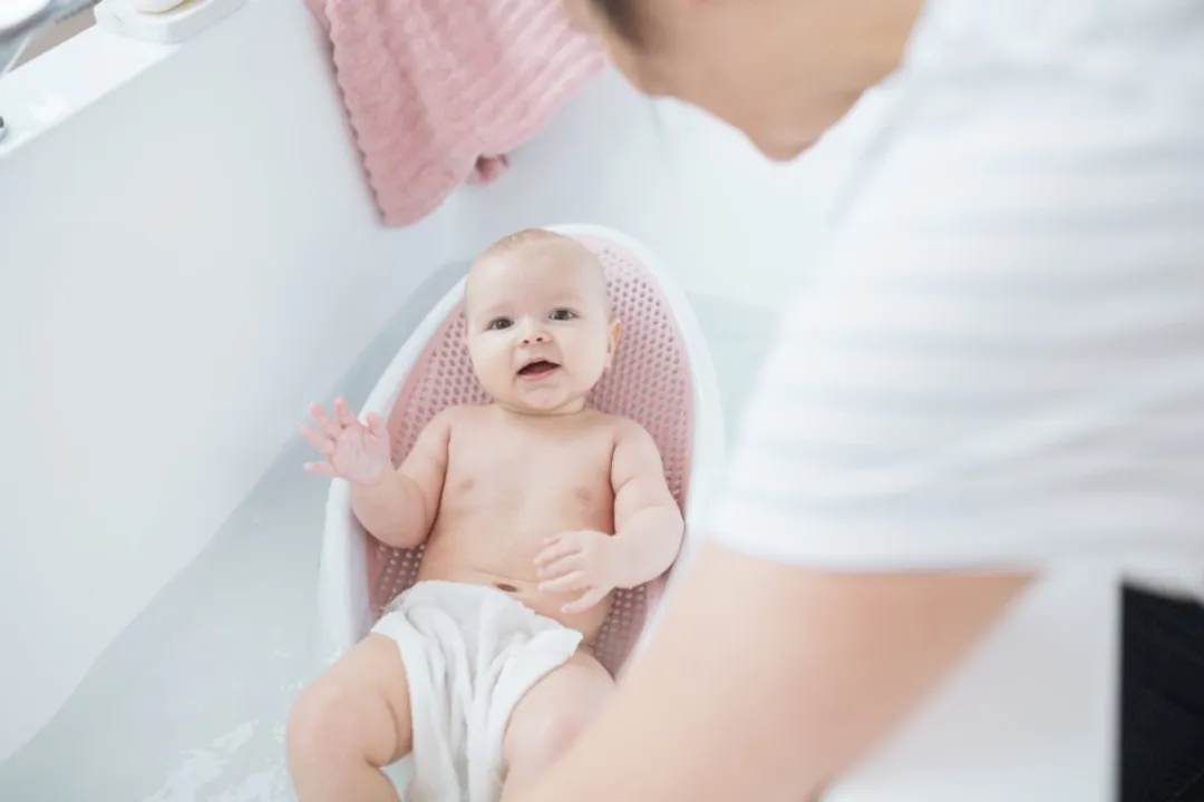 Angelcare - Badsteun - Babybadjes - Roze