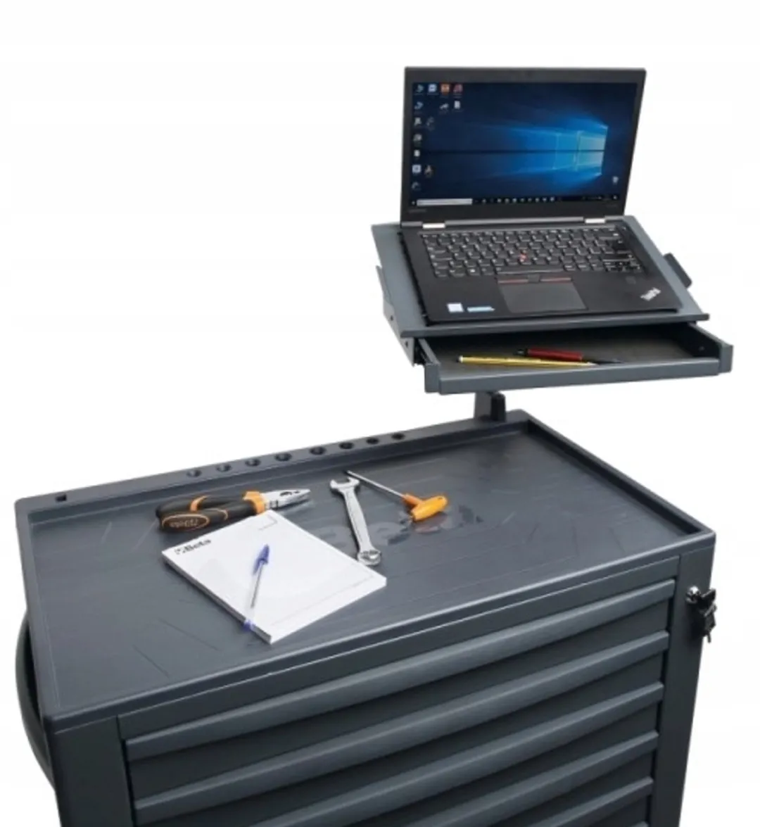 Beta Laptophouder RSC24 Gereedschapswagen - Grijs - afbeelding 4 van 4
