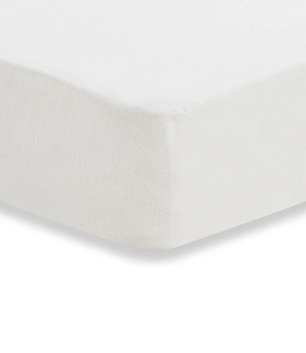 Jollein Baby Hoeslaken Wieg 40x80/90cm - Wit