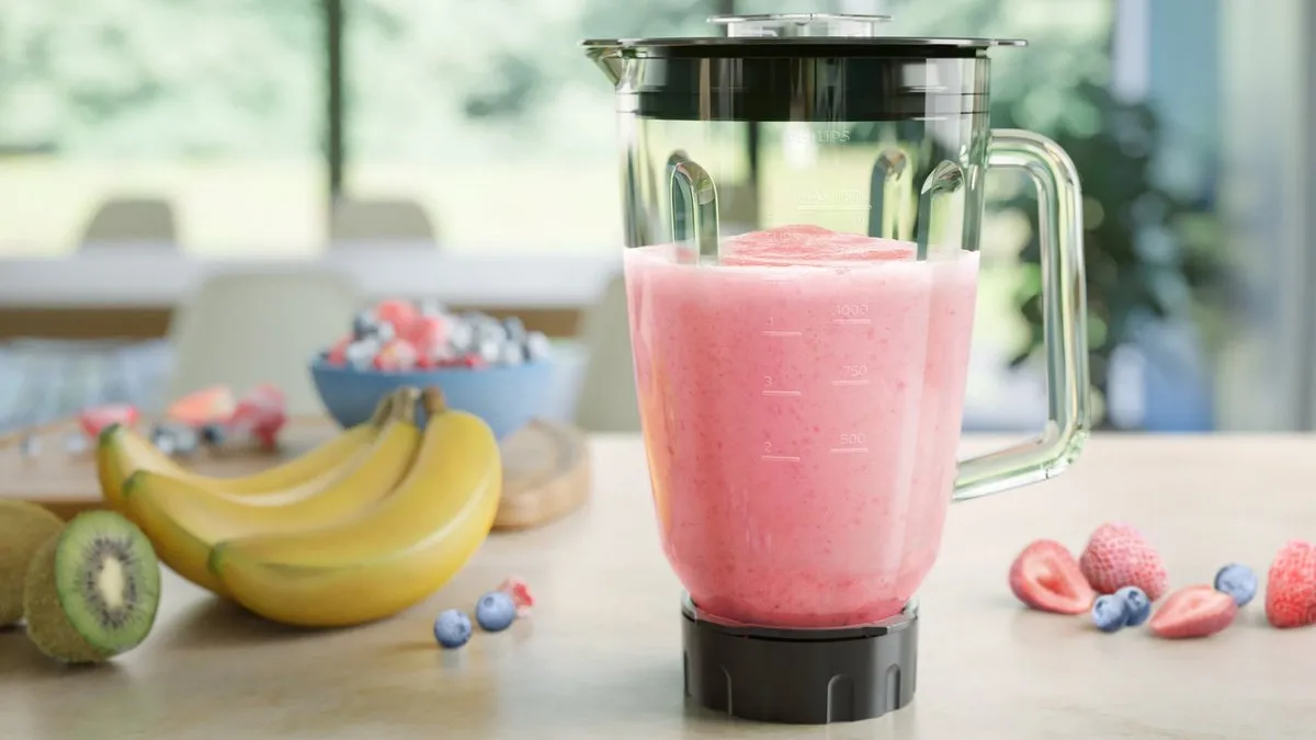 Philips HR3041/00 Blender 1200W - Zwart/Grijs