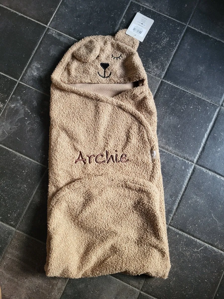 Jollein Wikkeldeken Bear Bouclé Biscuit