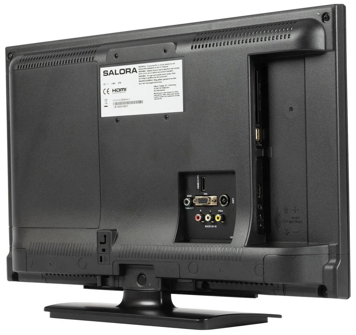 Salora Travel LED9109CTS2 24 inch HD Ready TV - Zwart