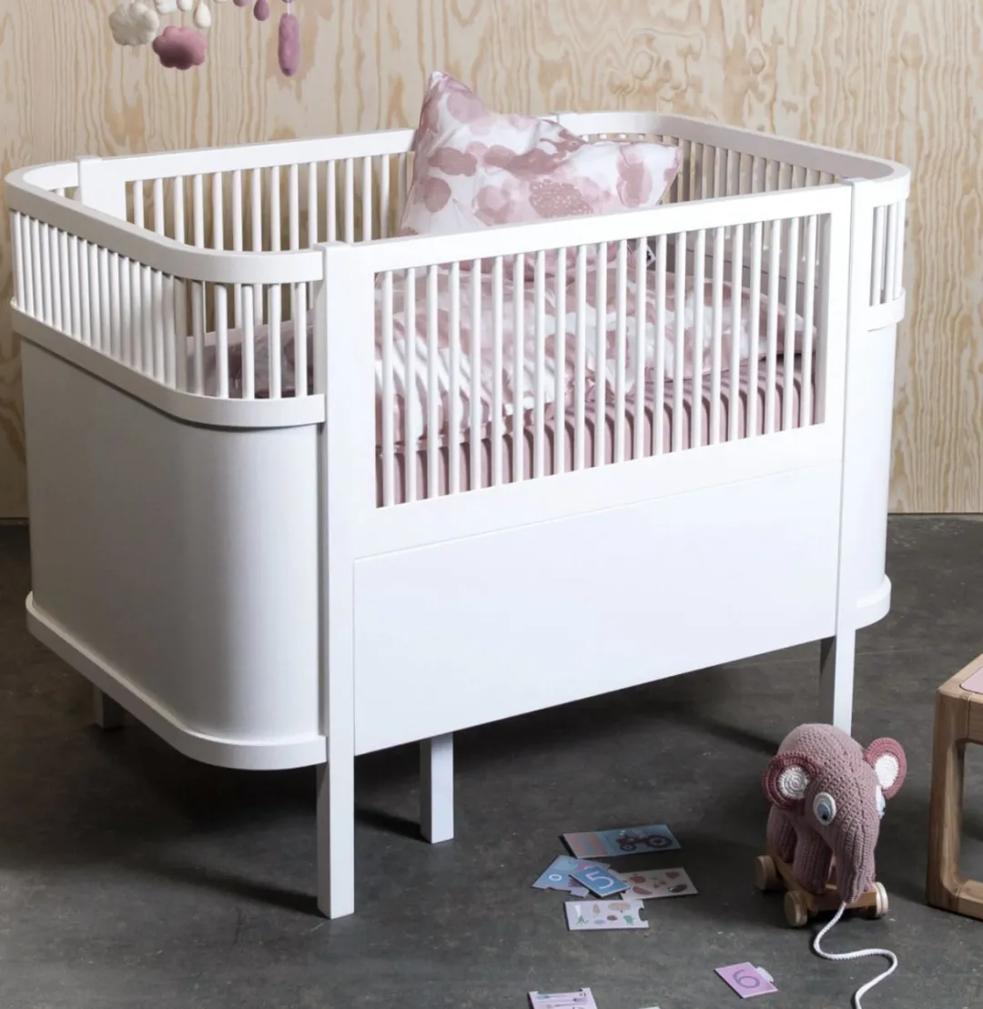 Sebra Meegroeibed Classic White