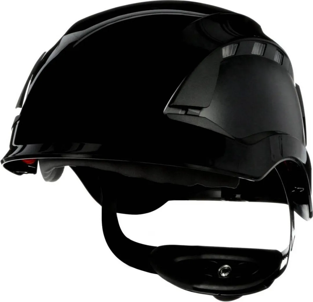 3M SecureFit X5512V-CE Veiligheidshelm - Zwart