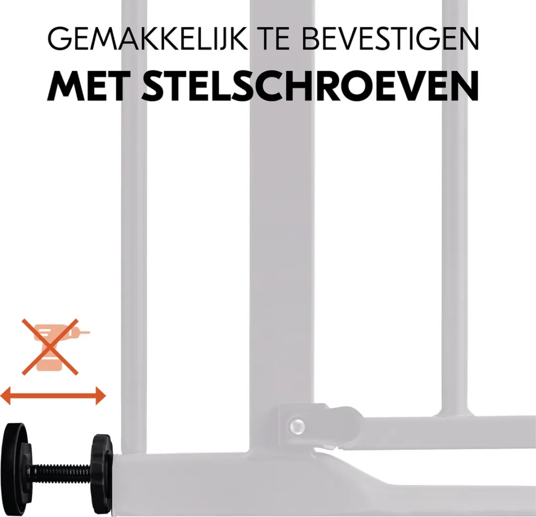 Hauck Clear Step 2 Traphekje 75-80cm - Zwart - afbeelding 6 van 6