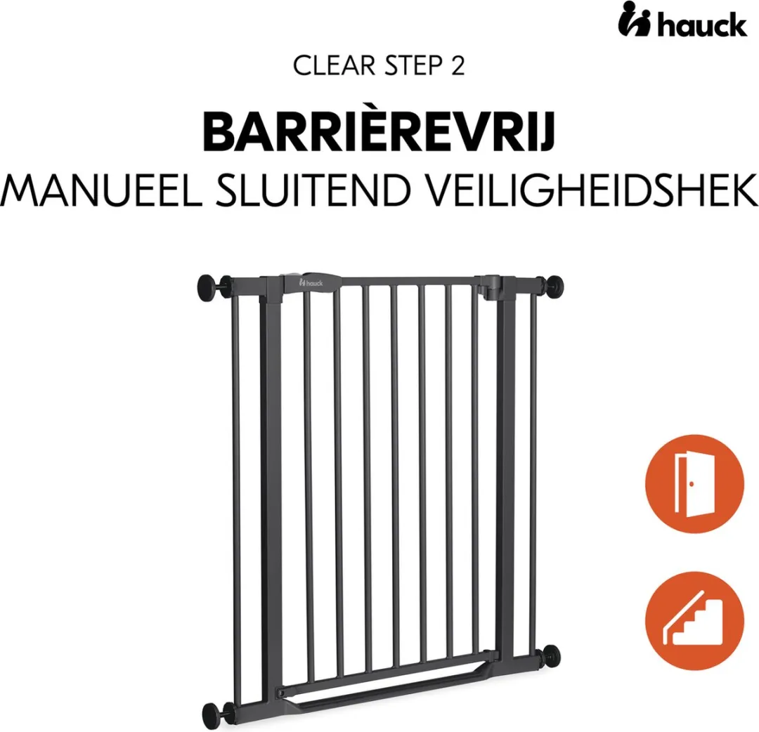 Hauck Clear Step 2 Traphekje 75-80cm - Zwart