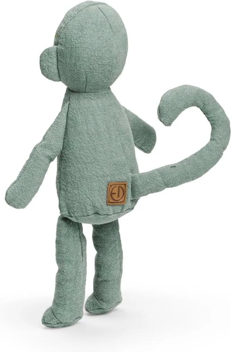 Elodie Snuggle Knuffel Aap - Groen