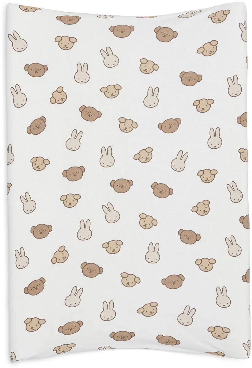 Jollein Aankleedkussenhoes Miffy and Friends 50x70cm - Jersey