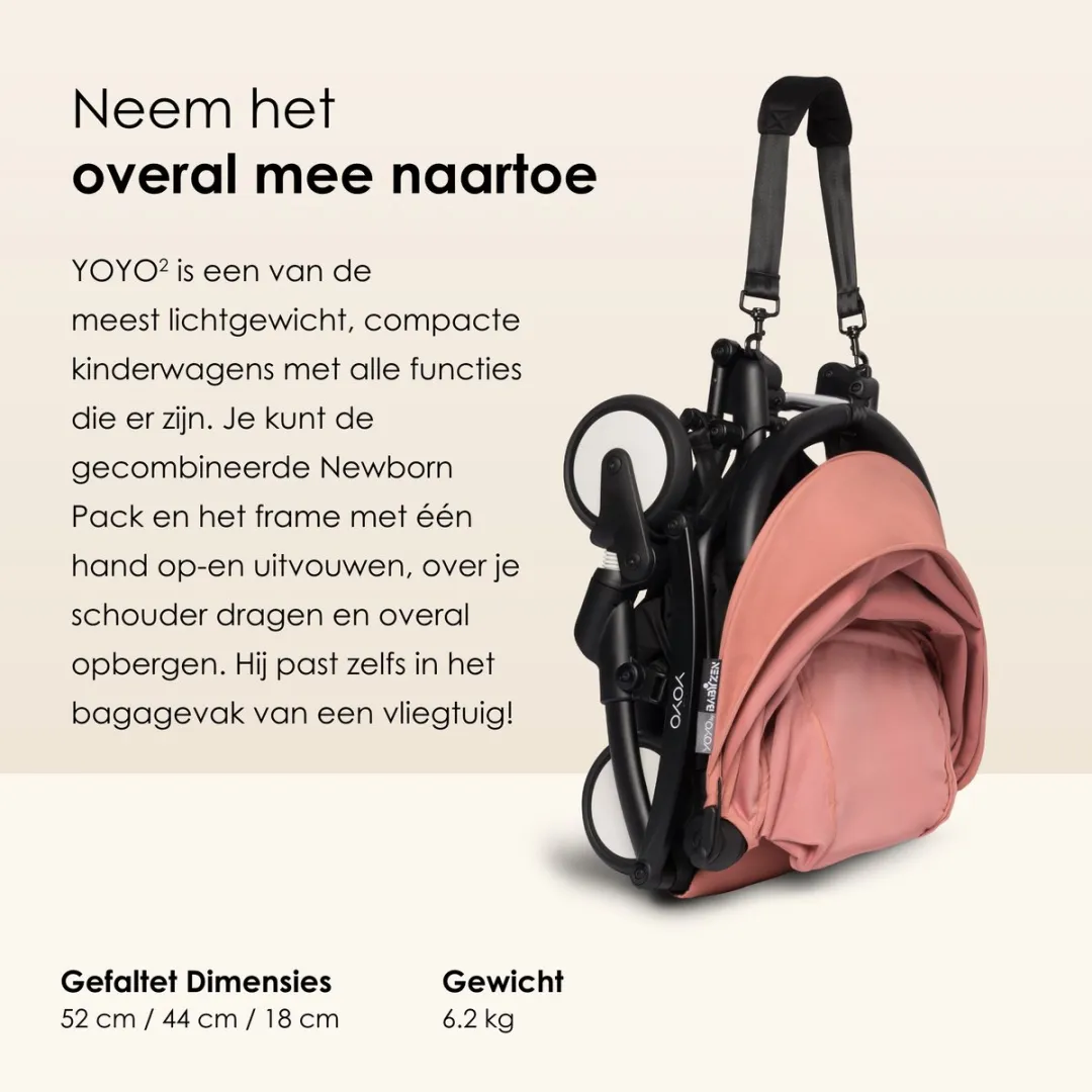 Babyzen YOYO2 Kinderwagen - Ginger 6+ Kleurenpakket
