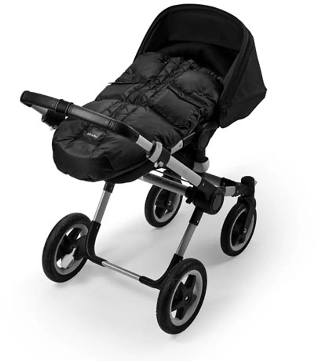 Elodie Pilot Black Voetenzak - Kinderwagen/Buggy