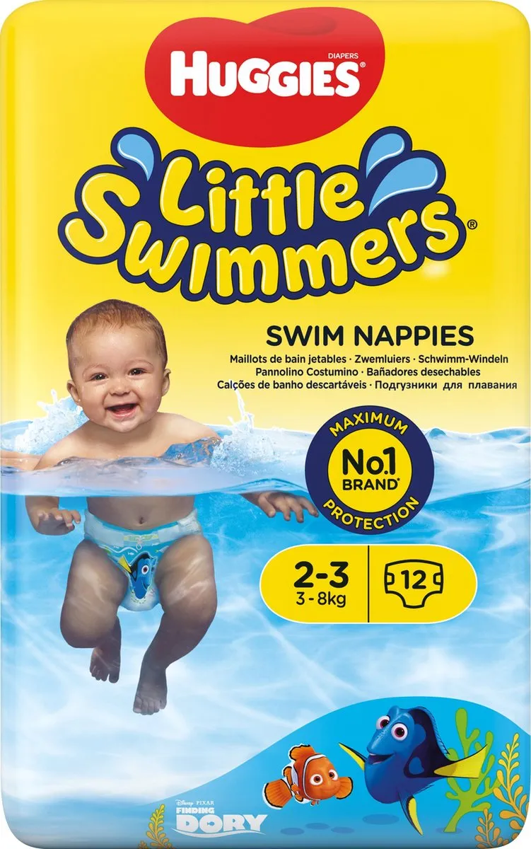 Huggies Little Swimmers Zwemluiers Maat 2/3 - 36 Stuks