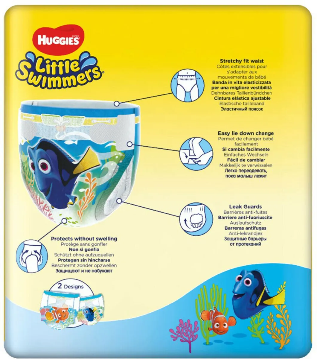 Huggies Little Swimmers Zwemluiers Maat 2/3 - 36 Stuks