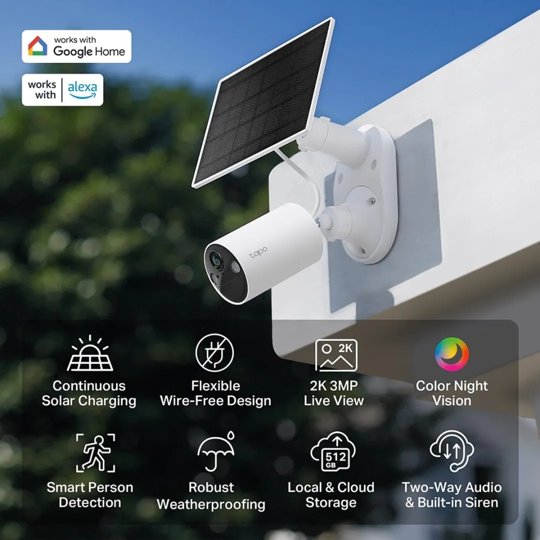 TP-Link Tapo C410 KIT Beveiligingscamera 2K - Wit