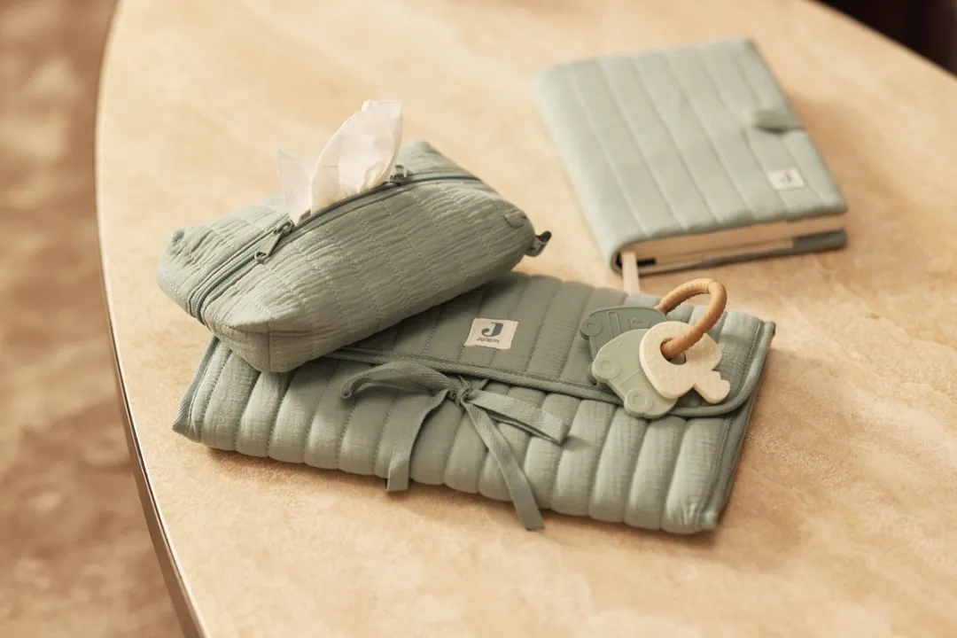 Jollein Baby Billendoekjes Etui - Sea Green - afbeelding 5 van 6