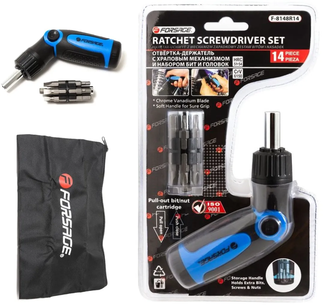Forsage F-8148R14 Schroevendraaierset 14-delig