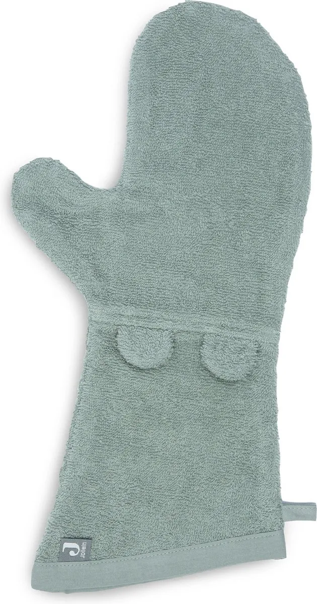 Jollein Baby Washandje Badstof Ears Ash Green