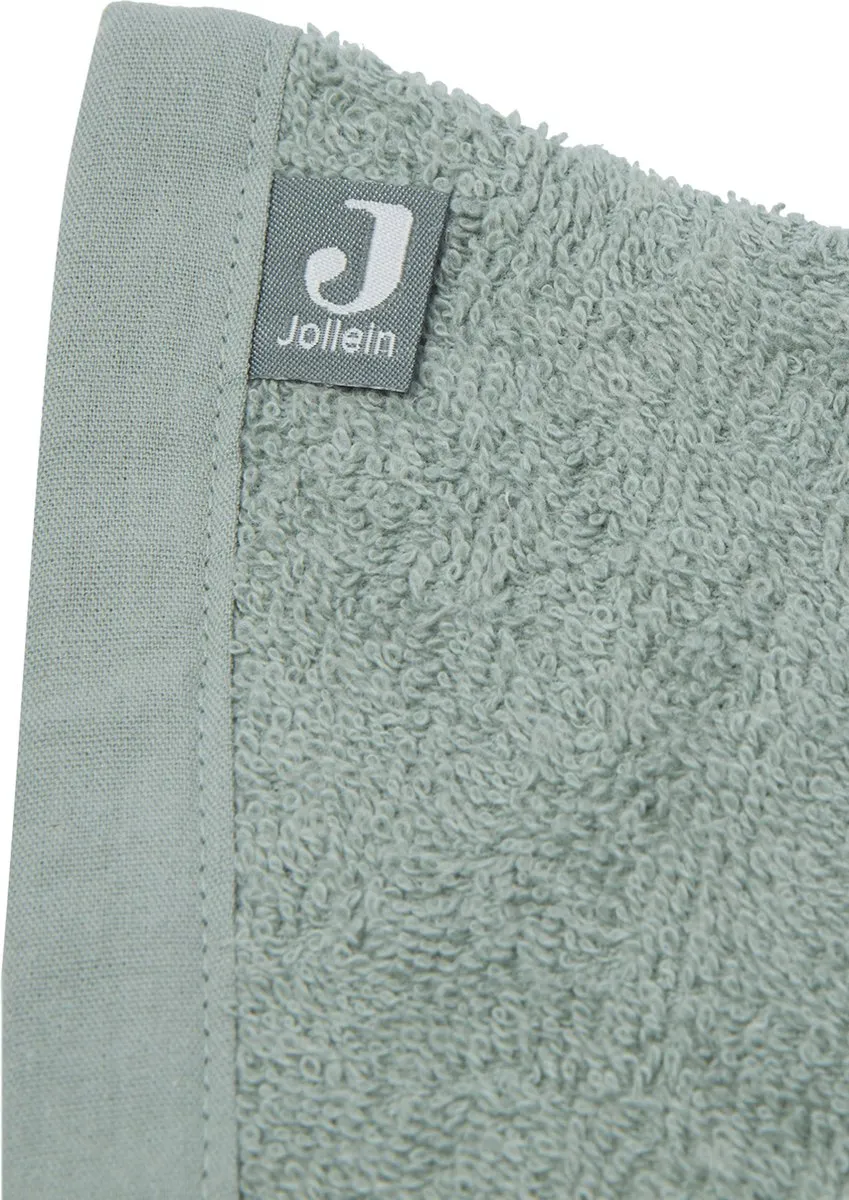 Jollein Baby Washandje Badstof Ears Ash Green - 1 Stuk