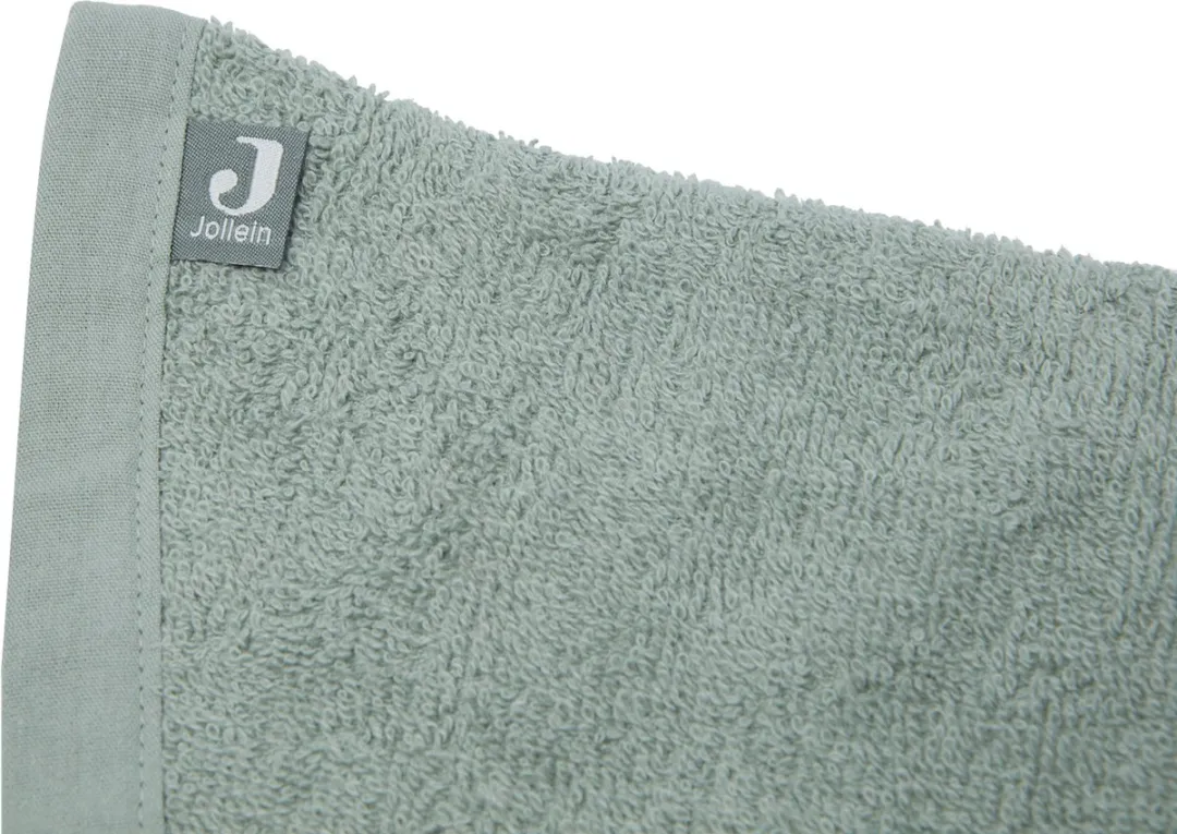 Jollein Baby Washandje Badstof Ears Ash Green - 1 Stuk