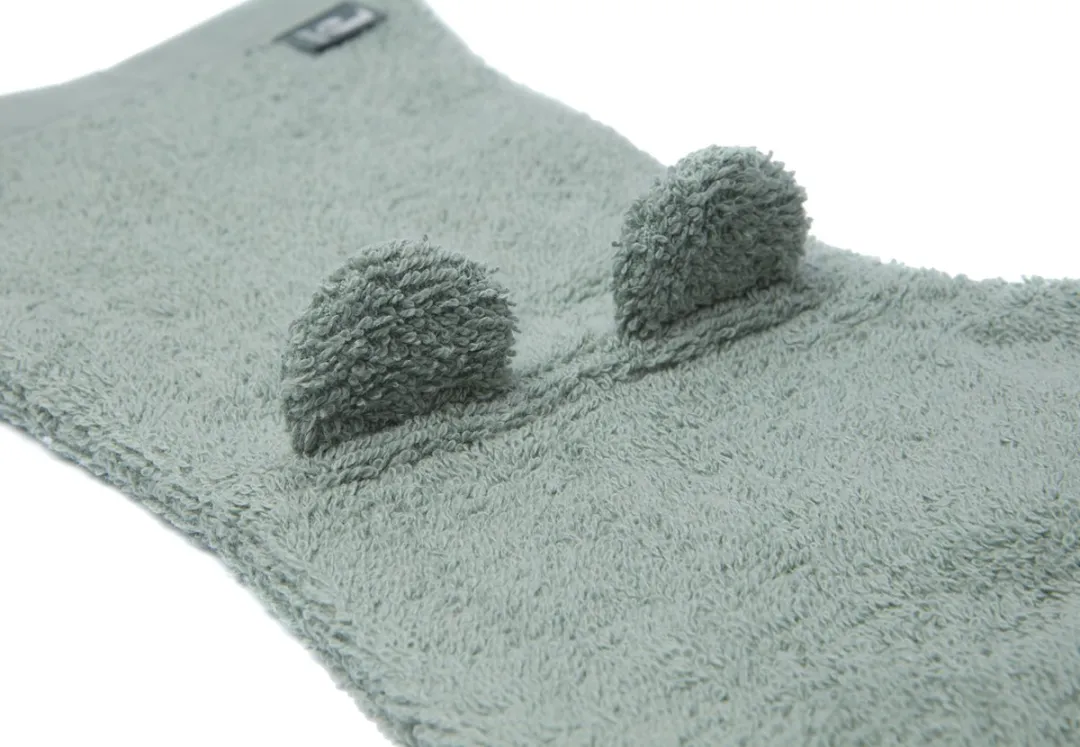 Jollein Baby Washandje Badstof Ears Ash Green - 1 Stuk