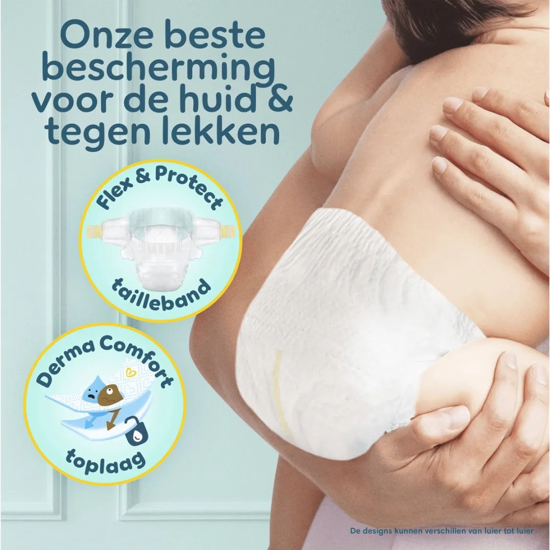 Pampers Premium Protection Maat 2 Luiers - 248 Stuks