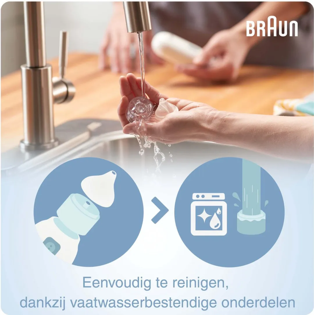 Braun Neusreiniger voor Baby's