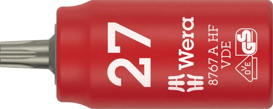 Wera TX 27 Steckschlüsseleinsatz 8767 A VDE - 1/4" - 36mm