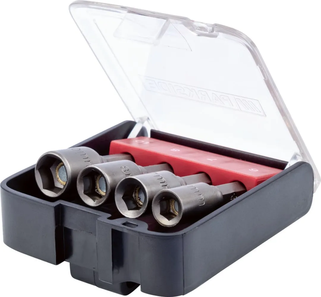 Parkside Magnetische Dopsleutels - 4 Stuks